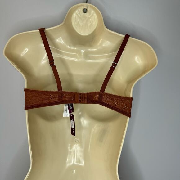 Adore Me Celestine Unlined Plus Full Coverage Bra in Cappuccino Brown - Picture 4 of 5